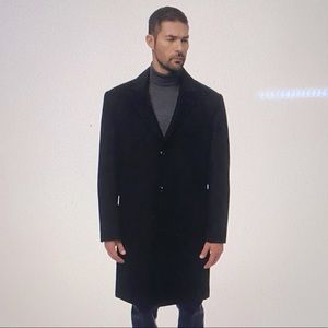 Men’s wool-blend Topcoat